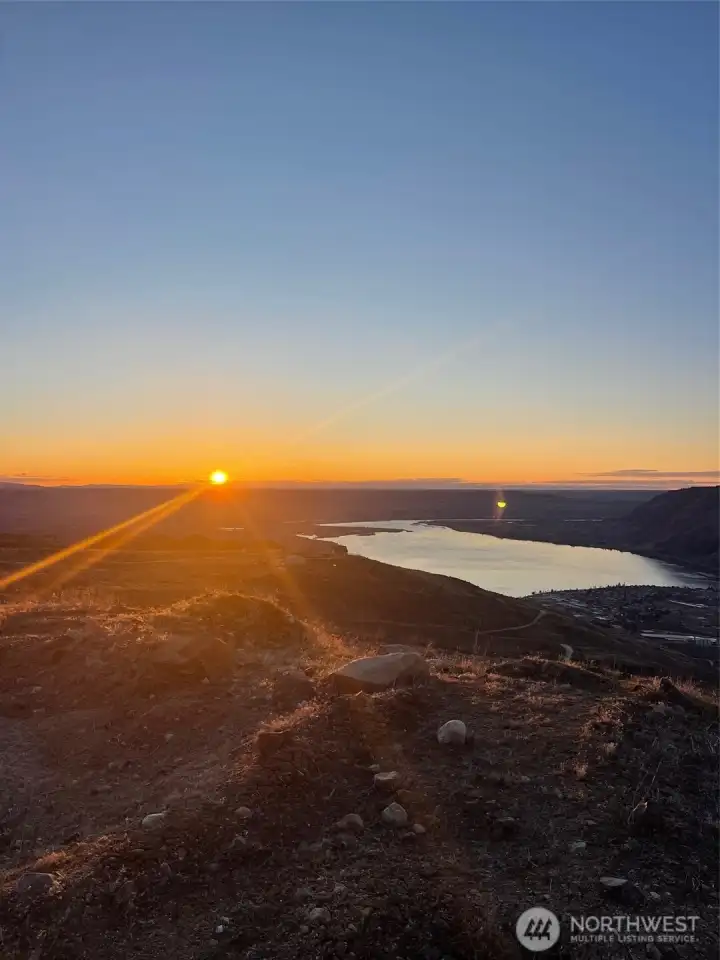 Sunrise Looking East