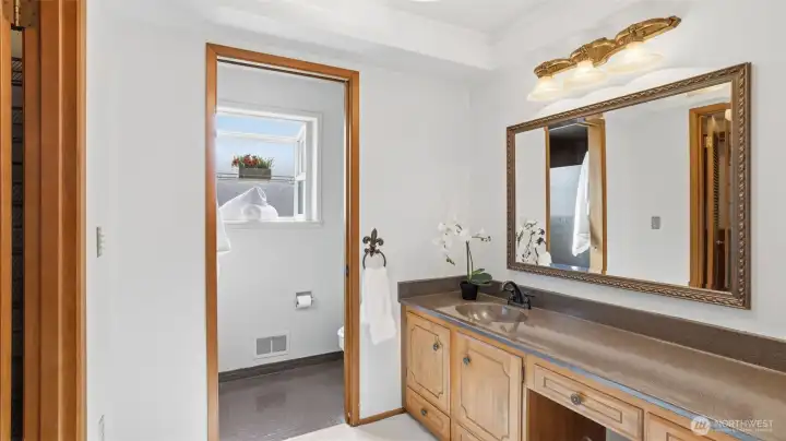 Enjoy your private ensuite in the primary bedroom.