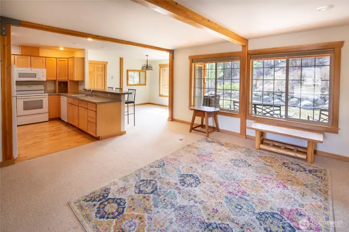 Nice open floor plan.