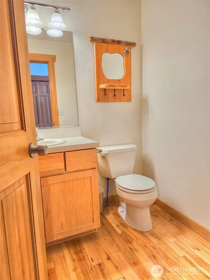 Half bath on first floor