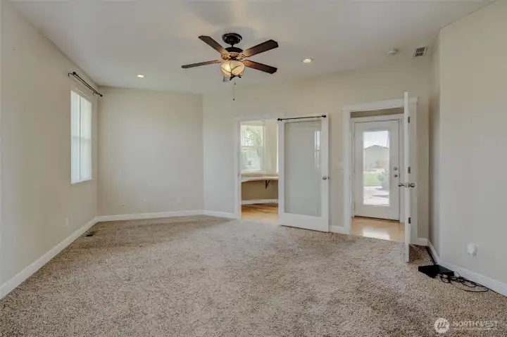 Primary Bedroom #1 w two walk-in closets