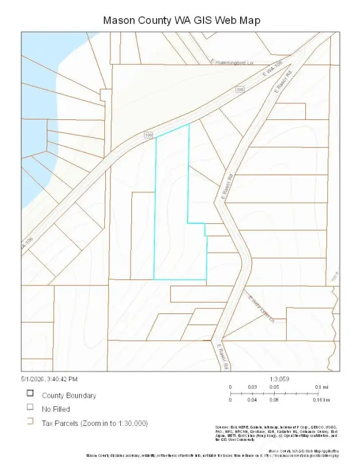 Courtesy of Mason County GIS