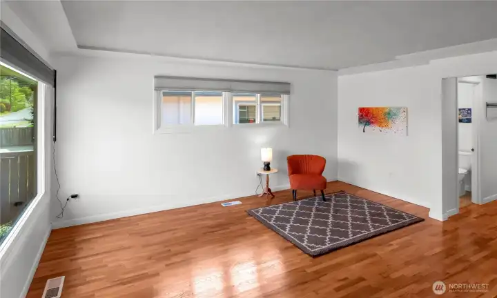 Gleaming hardwoods