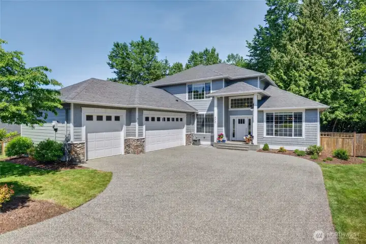 Welcome to 800 Spieden Place. Four bedroom, two and half bath home sits on over a third of an acre in coveted Puget neighborhood.