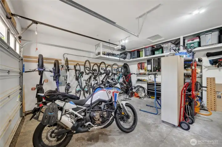 Great storage space.