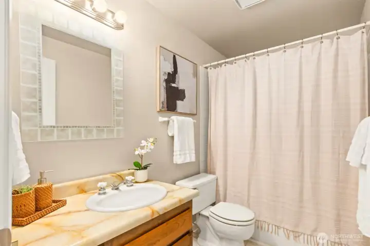 Full second bathroom