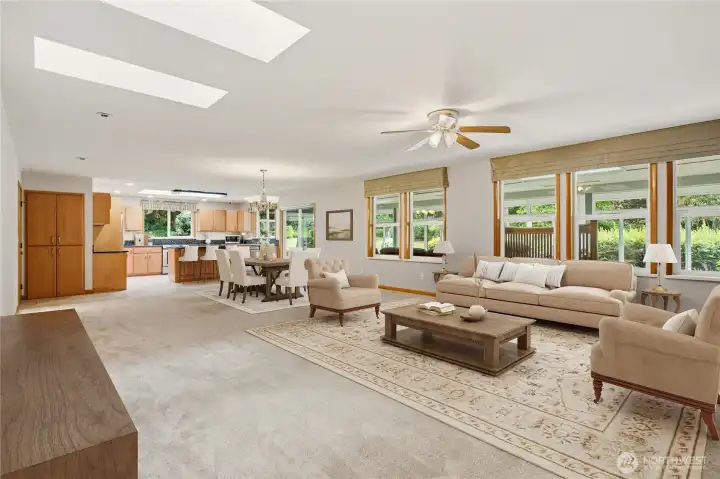 Virtually Staged Great Room