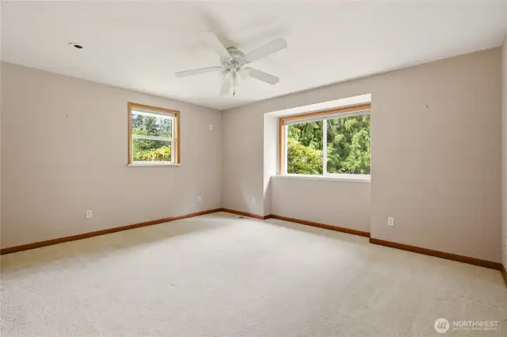 2nd, 3rd, 4th bedrooms are generous sized.