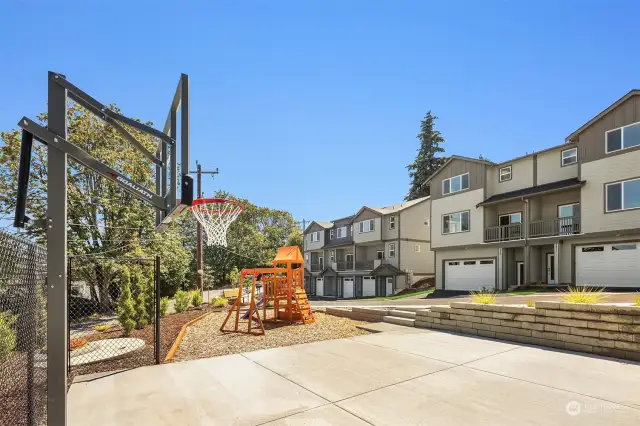 Community Park with Basketball