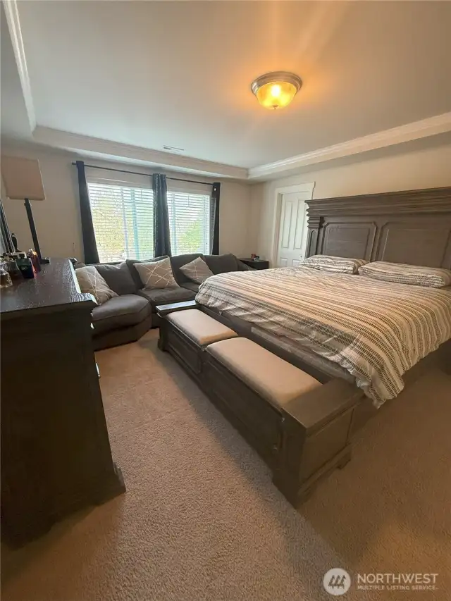 Master bedroom upper level