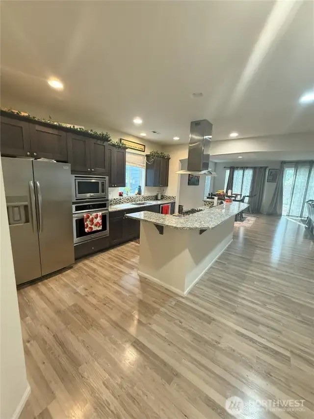 Main entrance to Kitchen