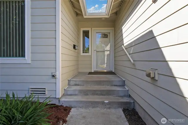 Front entry