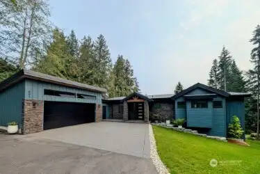 Generous parking area and room to build a shop