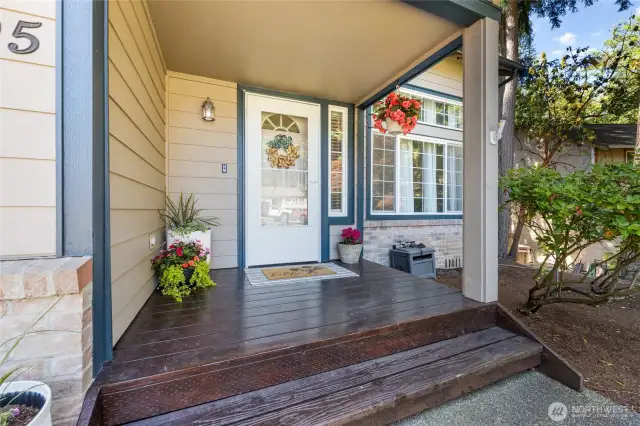 Covered porch