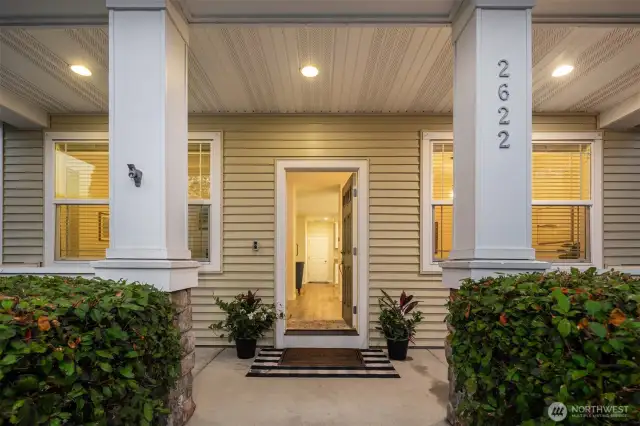 Covered porch