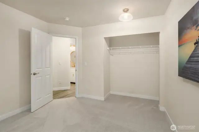 BR 3 closet (doors are in garage)