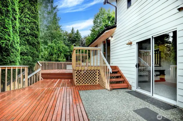 Back deck