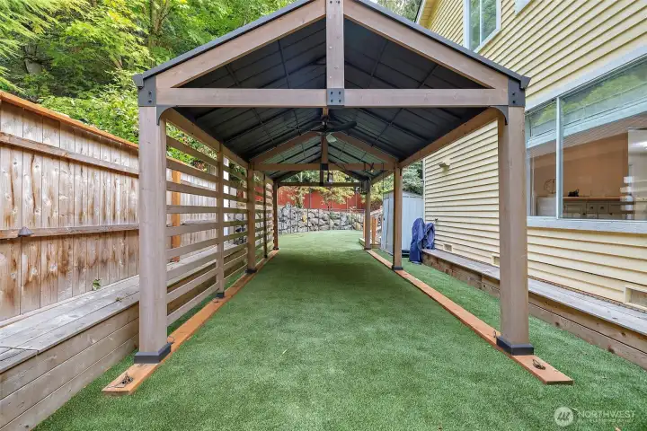Covered area