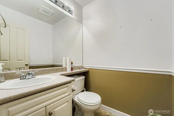Half bath.