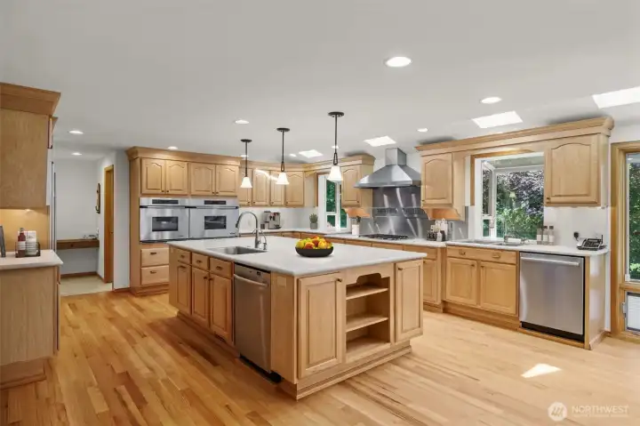 Virtually Staged Kitchen
