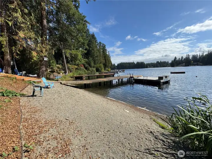 Private Beach & Dock for Community Residents only.