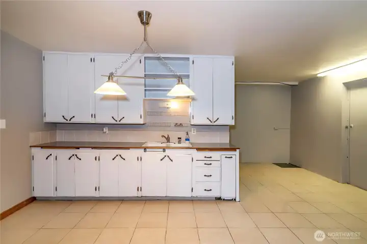 Basement kitchen