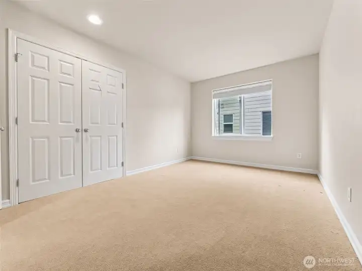 One of 4 bedrooms upstairs