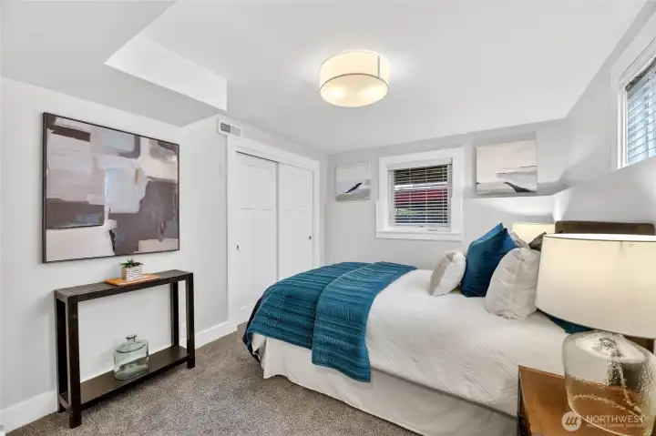 Lower level bedroom