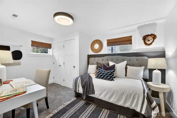 2nd lower level bedroom.