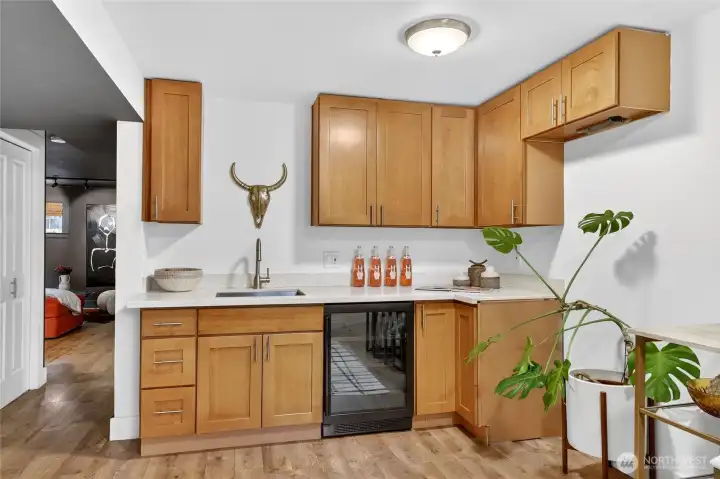 stove and refrigerator hookups in place.