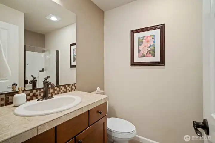 3/4 bath on the main to use as guest suite.