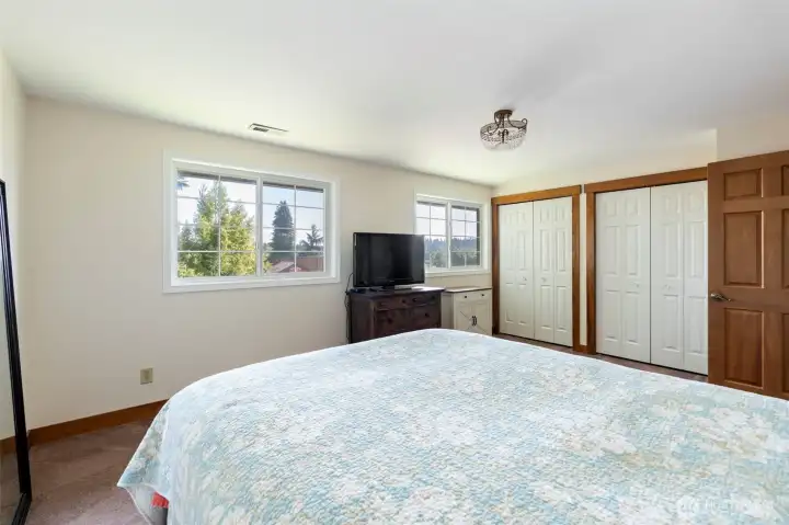 Upstairs master bedroom