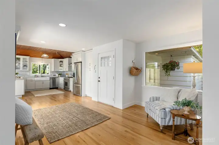 The original Oak floors