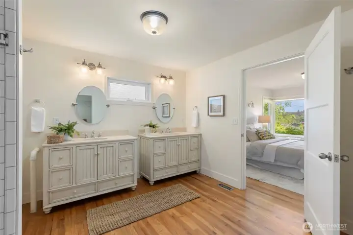 Wood doors throughout