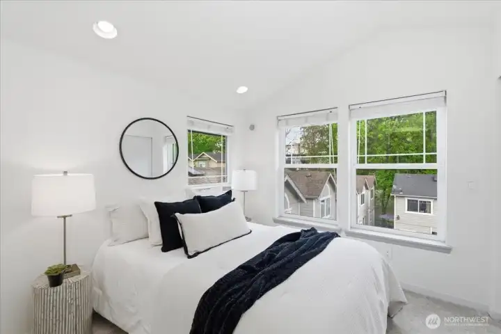 3rd Bedroom with abundance of Natural light