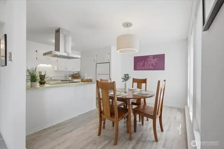 Spacious Dining Room.