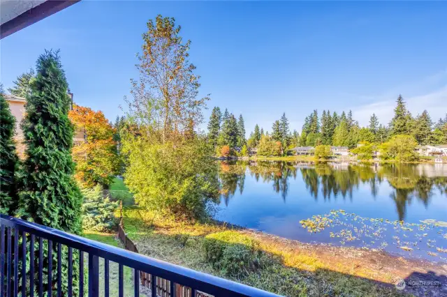 Southerly view from your own private deck.