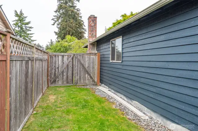 Another gate into your private backyard.