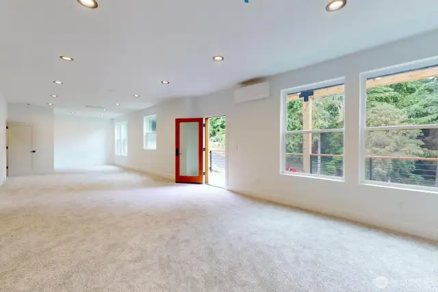 1000 sq ft +- basement  with separate entrance