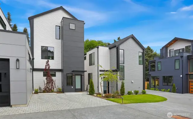 Private, Secure New Residence with EV Ready Assigned Parking