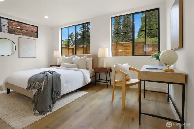Huge Second Bedroom with Oversized Windows