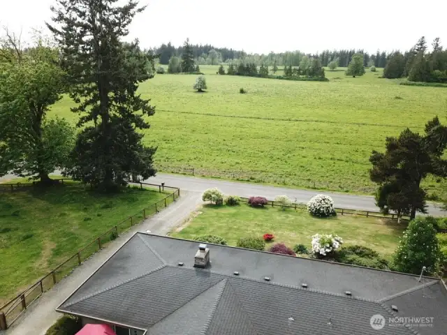 This is your view of farming and pasture lands