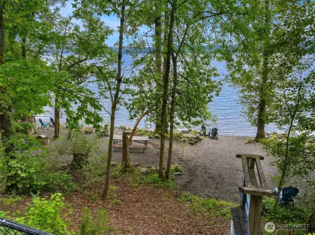 Private Community Beach on Lake Sammamish