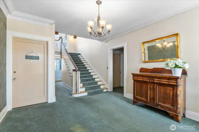 Main lobby entrance.