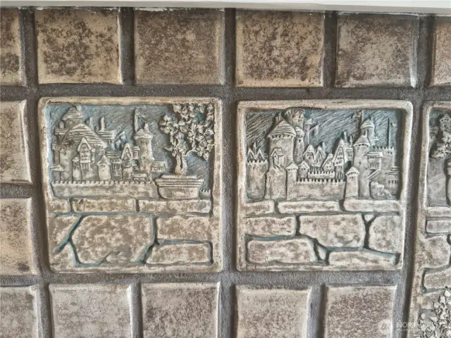 Tiles to the left of Center tile