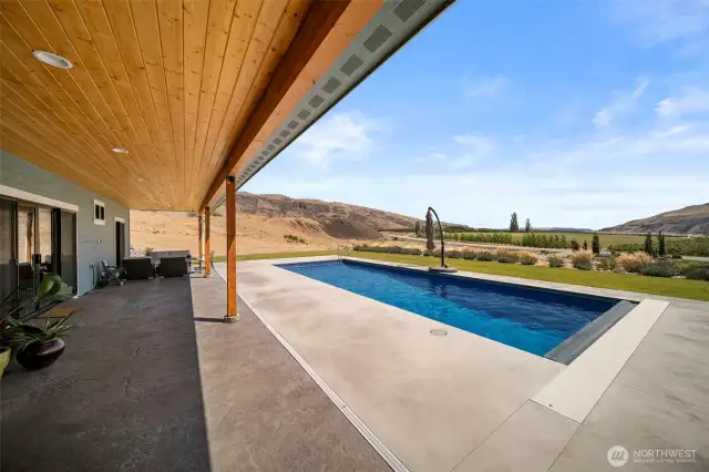 Patio & pool