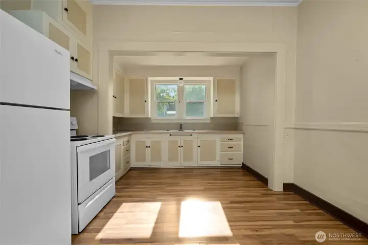 Lots of natural light.