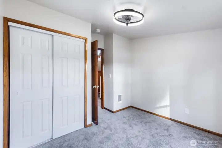 This floor has three bedrooms