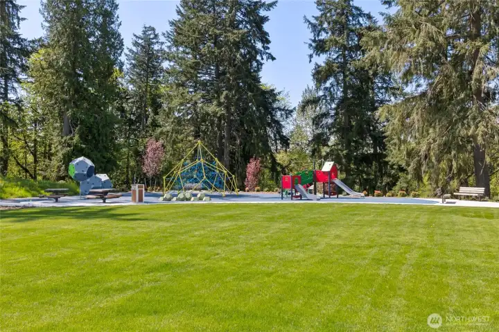 Open area near the park. Photo is representational. Actual home is under construction and materials, colors, and finishes will vary. See site agent for details.