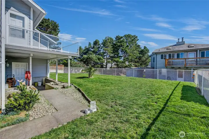 Back yard